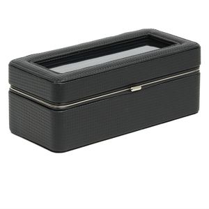 ORIGINAL PENGUIN BASKETWEAVE WATCH BOX HOLDS 4 WATCHES NWT ❤